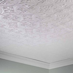 Fasade Ceiling Tile in Traditional 2