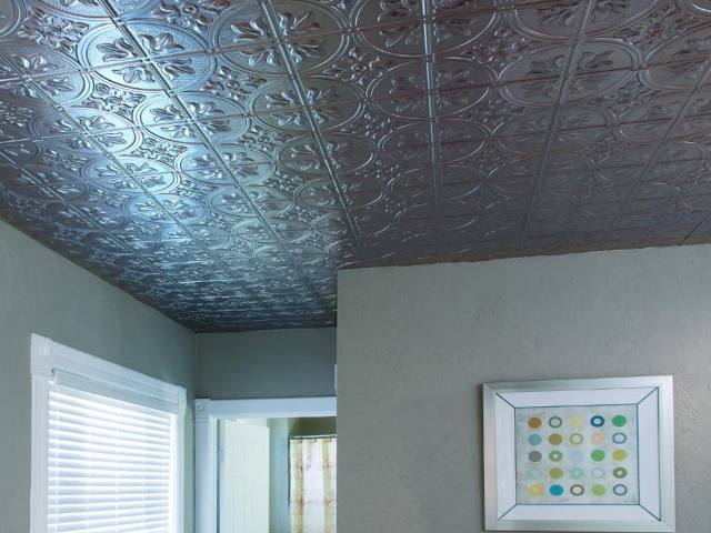 Traditional 2 ceiling in Brushed Nickel