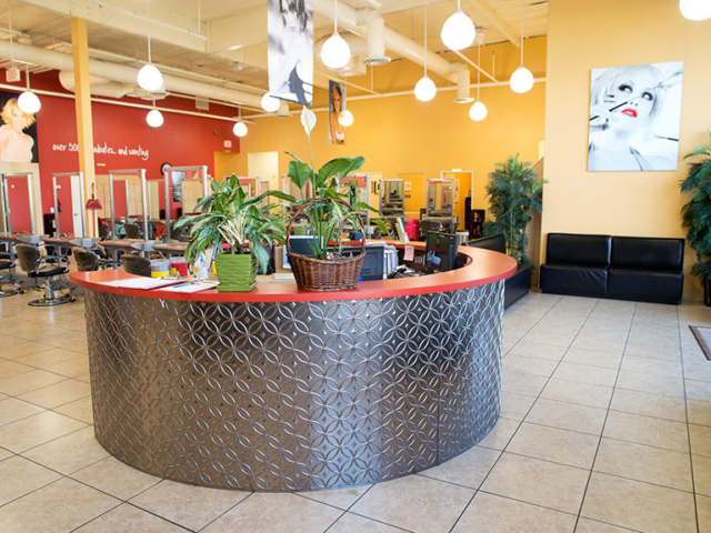 Academy of Hair Design, Rings in Brushed Aluminum